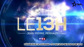 Générique Le JT TF1 13h20h 20182019 [upl. by Atnek315]