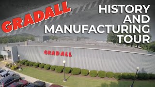 Gradall Excavator History and Manufacturing Tour [upl. by Ydnam]