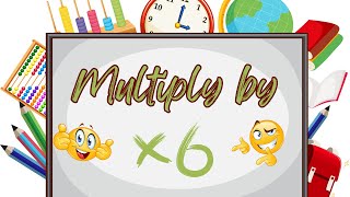 The 6 Times Table Song Multiplying by 6  Silly School Songs [upl. by Calabresi]