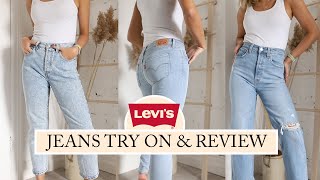 LEVIS COLLECTION Best Jeans Try On amp Review [upl. by Catt]