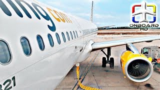 TRIP REPORT  Vueling  200km on Airbus A321 ツ  Barcelona to Mallorca [upl. by Frissell]