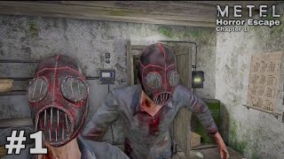 Metel  Horror Escape Chapter 1 Full Gameplay [upl. by Dodd]