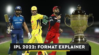 IPL 2022 Explainer 10 Teams 4 Venues MI amp CSK lead 2 groups [upl. by Atipul27]