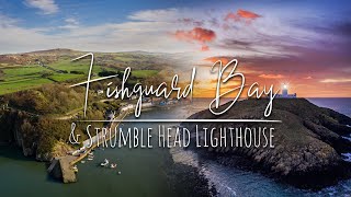 Fishguard Bay amp Strumble Head Lighthouse Pembrokeshire [upl. by Smailliw707]