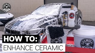 How To Wash amp Enhance Ceramic Coated Vehicles  Chemical Guys [upl. by Yennaiv]