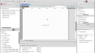 Jaspersoft Studio  How to create Watermark in report [upl. by Mcspadden]