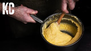 SUPER CREAMY Italian Polenta Recipe [upl. by Jenesia]