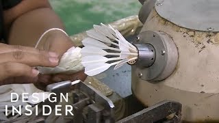 How Badminton Birdies Are Made  Design Insider [upl. by Susanna389]