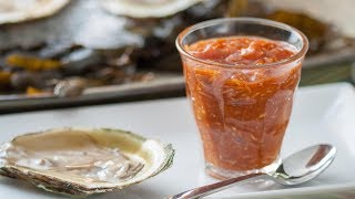 How to Make a Horseradish Sauce for Raw Oysters [upl. by Irab524]