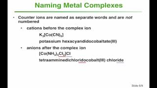 Coordination Compounds and dConfigurations [upl. by Gustav]