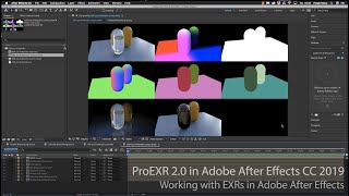 ProEXR 20  Working with EXRs in Adobe After Effects [upl. by Arihsa]