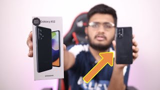 Samsung Galaxy A52 Unboxing  My Favourite From Aseries [upl. by Arvin]