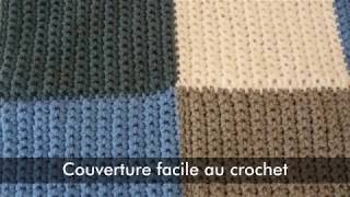 Couverture facile au crochet [upl. by Adnaluy720]