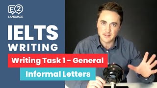 IELTS General Writing Task 1 Informal Letters  6 STEP METHOD with Jay [upl. by Deehan]