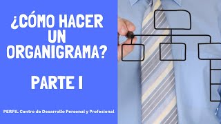 Como hacer un organigrama PARTE I [upl. by Shurwood454]