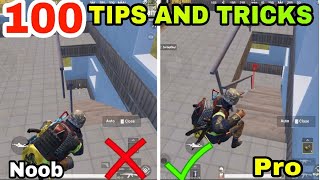 100 TIPS AND TRICKS FOR PUBG MOBILE • PUBG MOBILE TIPS AND TRICKS [upl. by Dee]