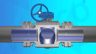 Trunnion Ball Valve [upl. by Aikemaj]