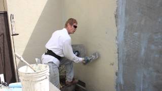 How to apply new stucco over a painted surface [upl. by Schaper]