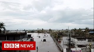 Typhoon devastates Philippines islands  BBC News [upl. by Anuahsat]