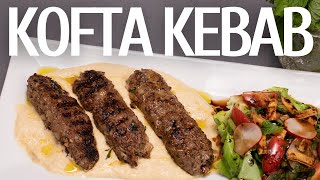 Make Beef Kofta Kebab Recipe  Lebanese Cuisine  THE JUICIEST EVER [upl. by Eniluqaj]