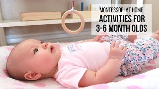 MONTESSORI AT HOME Activities for Babies 36 Months [upl. by Fanchie]