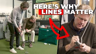 How LINES impact putter aim Putting Roadmap [upl. by Michele]