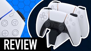 Official Sony PS5 Dualsense Charging Station Review  The Best Way To Charge Your Controllers [upl. by Acire407]