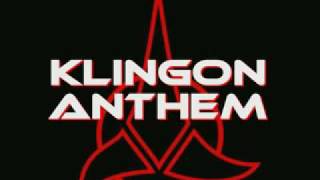 STAR TREK  The Klingon Anthem [upl. by Ansela]