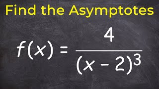 Find the vertical and horizontal asymptotes [upl. by Malsi]