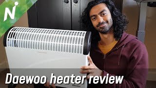 Daewoo convection heater review  electric heating comparison [upl. by Springer]