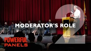 How to Moderate a Panel Discussion Moderators Role Video 2 6 12mins [upl. by Gredel]