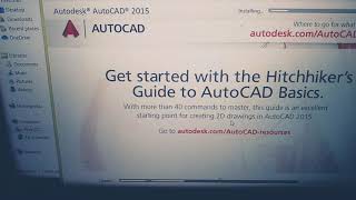 Auto CAD 2015 error 1308 [upl. by Ilyah]