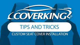 Custom Seat Cover Installation Tips and Tricks  COVERKING® [upl. by Ennazus391]