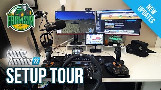 The FarmSim Guy  Studio Tour 2022  Farming Simuator 22 [upl. by Evot]