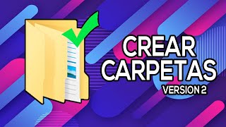 Crear carpetas y subcarpetas v2 [upl. by Niasuh]