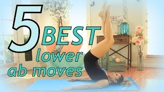 5 Best Exercises to Flatten your Lower Belly [upl. by Irtemed414]