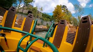 Tallest Drop in the Western Hemisphere  Mystic River Falls POV  Silver Dollar City [upl. by Anneg]