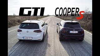 MINI Cooper S VS Golf GTI [upl. by Downs]