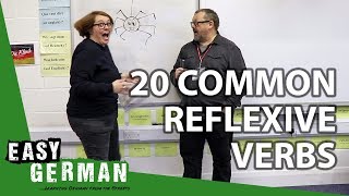 20 Common Reflexive Verbs in German  Super Easy German 97 [upl. by Sitoiyanap]