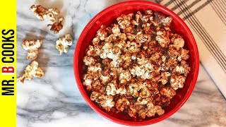 Chocolate Popcorn Recipe With Cocoa Powder  How to Make Chocolate Popcorn  Easy Snack Recipes [upl. by Orimisac376]