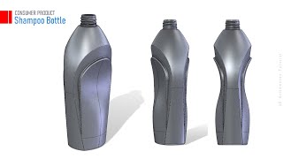 SOLIDWORKS TUTORIAL How to make Bottle Plastic [upl. by Hoffarth]