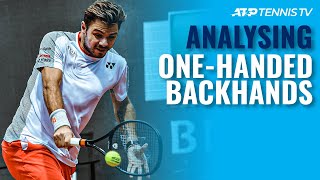 Analysing ATP Tennis Players OneHanded Backhands [upl. by Gerrit]