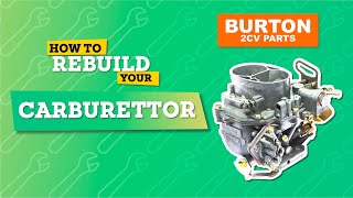 Rebuild a 2CV Carburettor  StepbyStep Tutorial  Burton 2CV Parts [upl. by Gwenny]