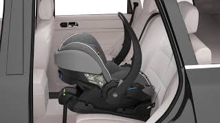 How to install BeSafe iZi Go Modular with ISOfix base [upl. by Aitnauq608]