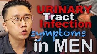 URINARY TRACT INFECTION SYMPTOMS IN MEN [upl. by Ainesej]