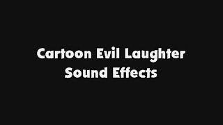 Cartoon Evil Laughter SFX [upl. by Faythe279]