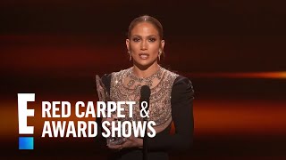 Jennifer Lopez Wins Favorite TV Crime Drama Actress  E Peoples Choice Awards [upl. by Onirotciv]