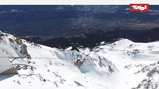 Nordkettenbahn Innsbruck cable car [upl. by Bik]