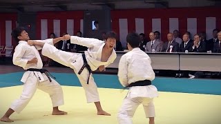 Explosive Karate  Tokyo Budokan Reopening Events 2012 [upl. by Oralie991]