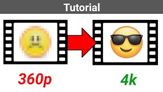 Auflösung von Videos mit KI erhöhen  Waifu2x Tutorial deutsch [upl. by Kohler]